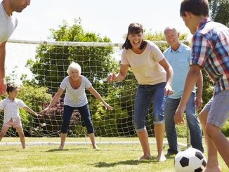 life in a house family game soccer