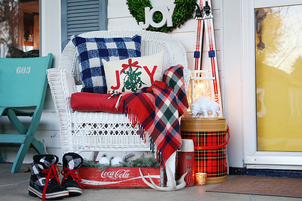robb restyle vintage cabin christmas